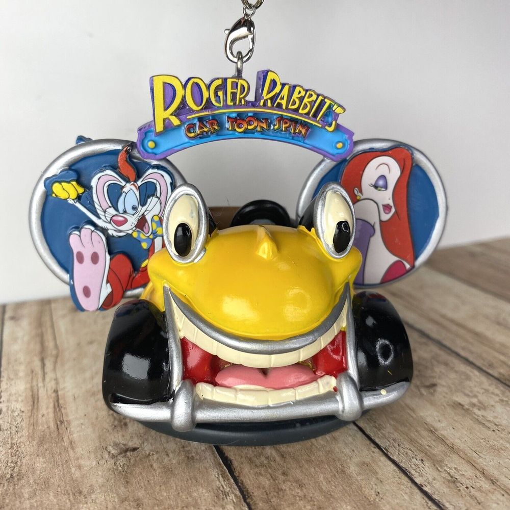 Roger Rabbit‎ Disney Parks Mickey Mouse Ear Hat - Ornament Car Toon Spin Holiday